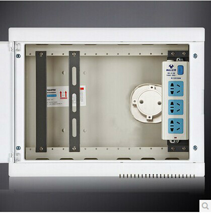 cnshpad弱电箱hx-diy400空箱配公牛插座