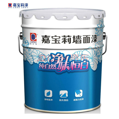 嘉宝莉内墙乳胶漆油漆墙面漆净味恒白