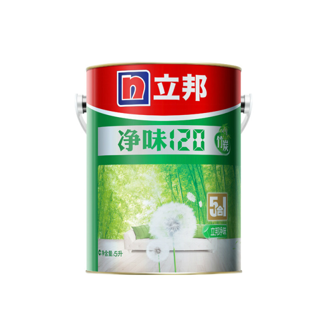 立邦净味120竹炭5合1内墙乳胶漆