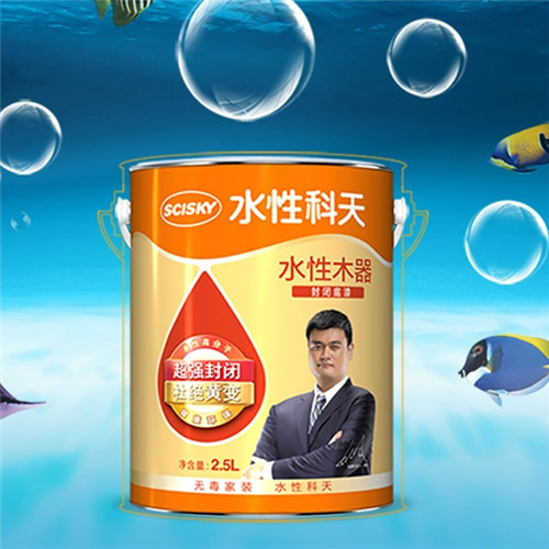 水性科天水性润莹竹炭净味全效内墙乳胶漆5l桶