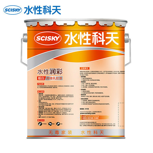 水性科天水性润彩靓白内墙乳胶漆15l